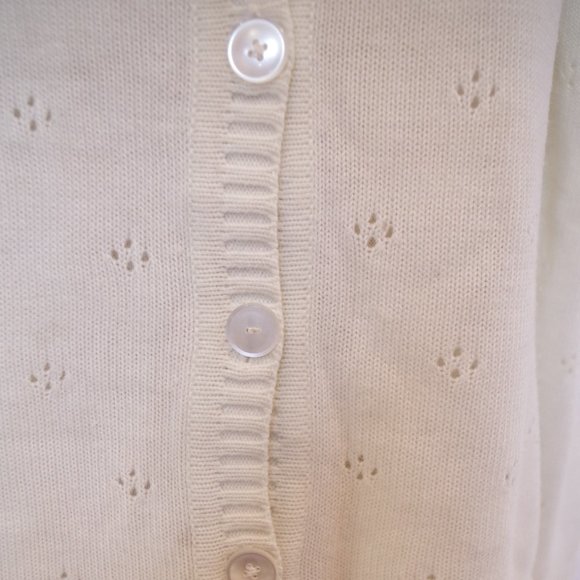 Kari Lynn Originals 1970s Vintage Cardigan- Sz. Med - Picture 3 of 9